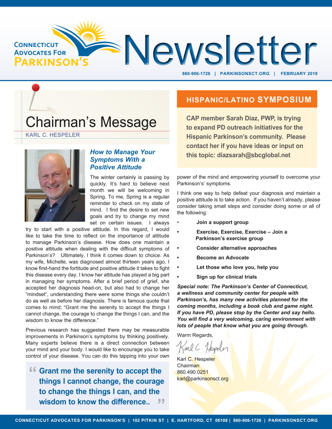 ParkinsonsCT's tweet photo. Have you seen our latest news? https://t.co/Sz5kMN7dB1 https://t.co/zNbcdPhpsc