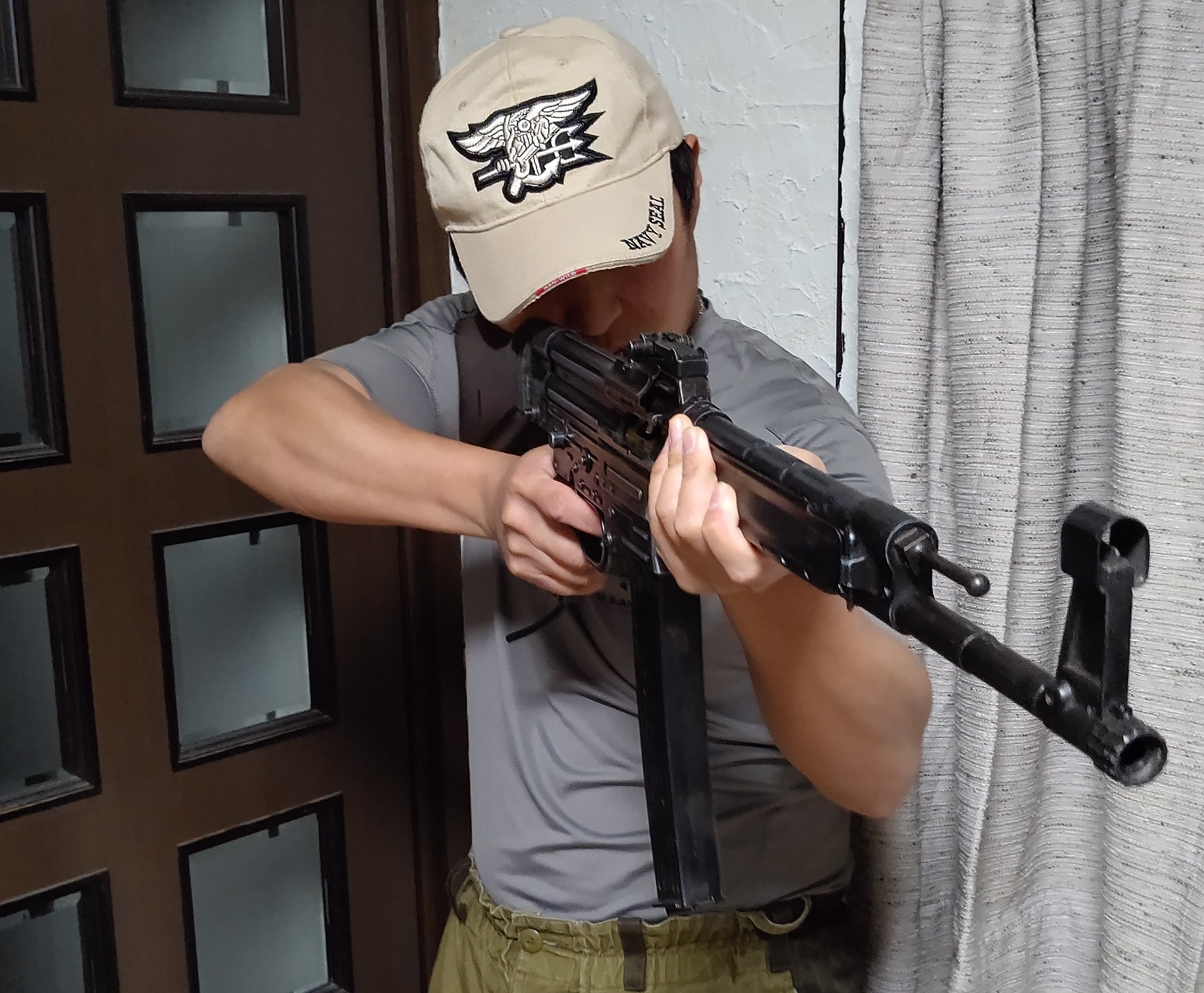 未使用 ショウエイ MP44/STG44 HI ブローバックモデルガン WWIIドイツ軍装‐MP44