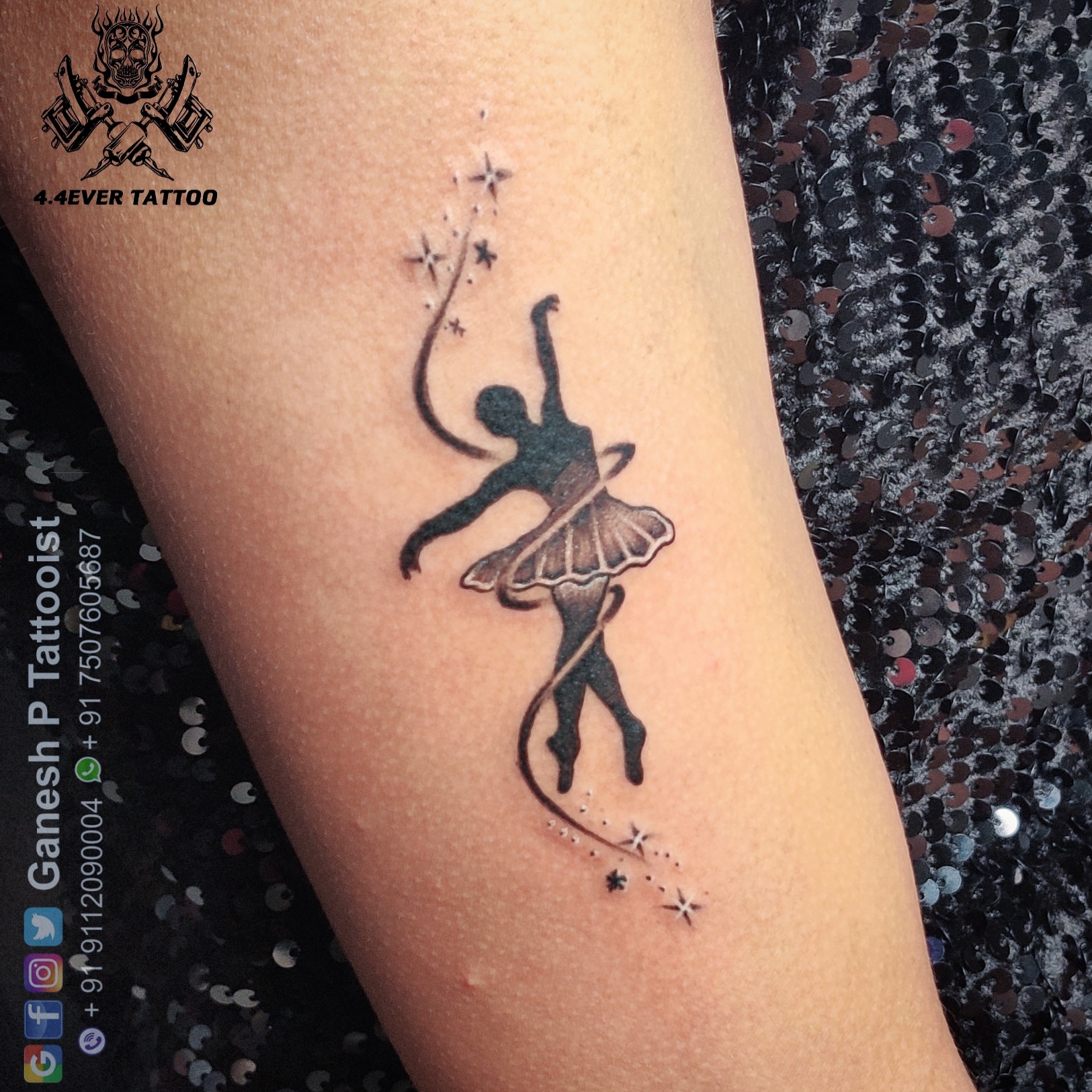 Top more than 82 dancing girl tattoo designs in.eteachers