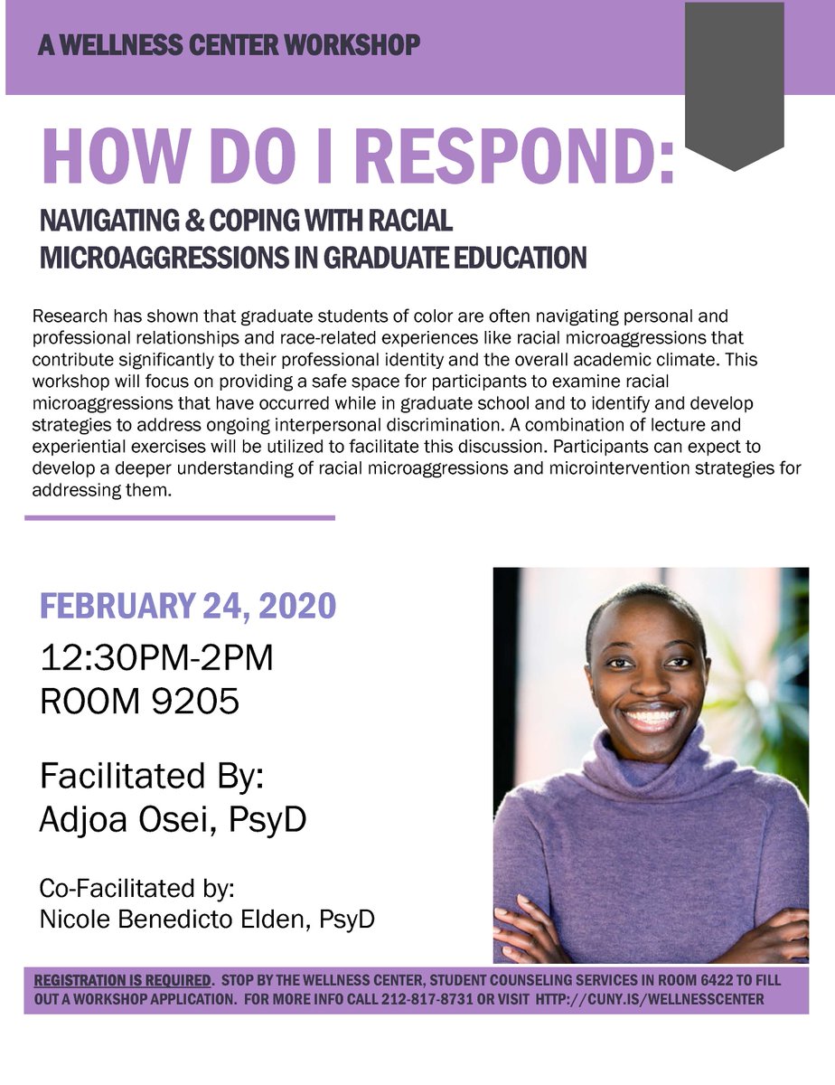 How Do I Respond? Navigating & Coping with Racial Microaggressions in Graduate Education
