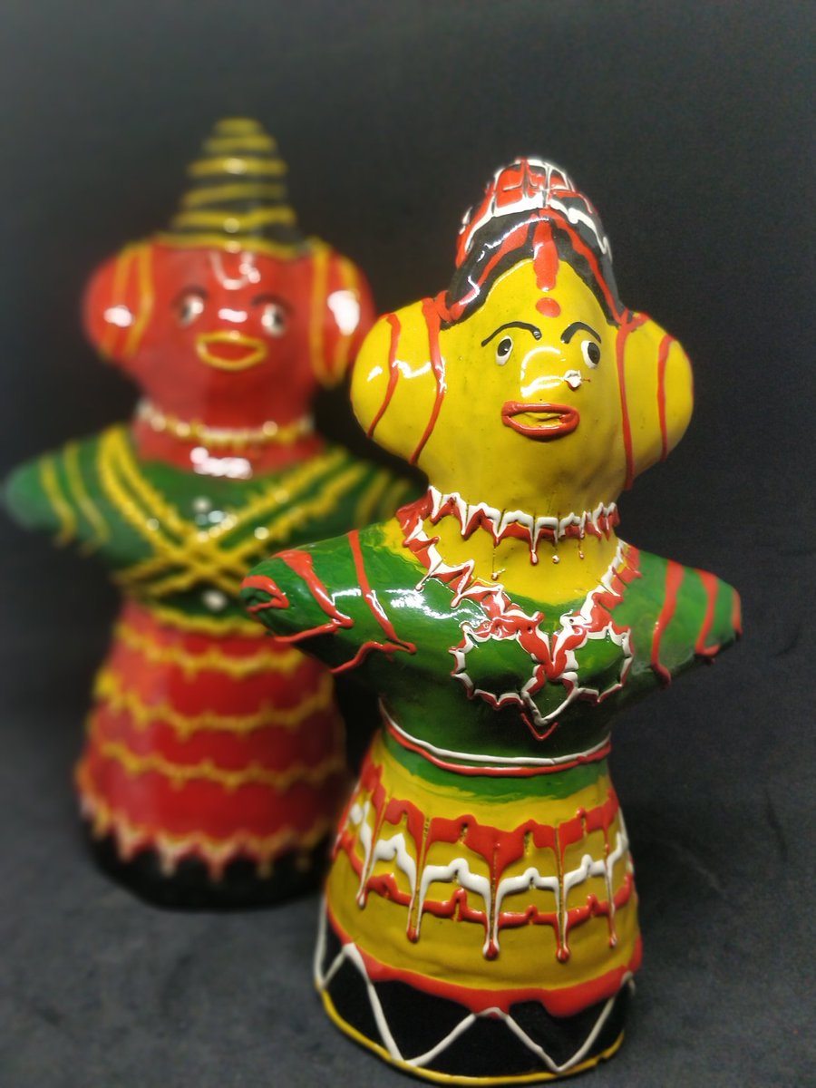 Manaswiini's tweet photo. #ଜଉକଣ୍ଢେଇ #ବାଲେଶ୍ଵର #ଓଡିଶା
#lacquerdoll #lacquerwork
#Craftofodisha
#Baleswar
#Odisha https://t.co/V5pb1KA1r7