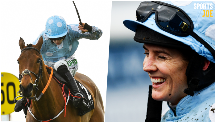 SportsJOEdotie's tweet image. The two queens of Irish horse-racing 🐎

Rachael Blackmore and Honeysuckle were unstoppable in the Irish Champion Hurdle today

Two legends

"Special," says Rachael.

👏👏
