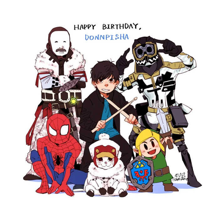 お誕生日おめでとうございます! 
#3nsart 