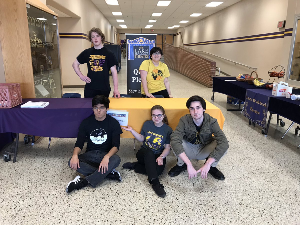 Come on down to our VHSL one-act festival! Performances begin at 11 :)