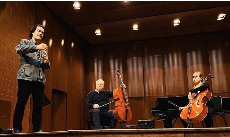 Master class with the Master! <a href="/zuillbailey/">Zuill Bailey</a> with the incomparable <a href="/LynnHarrell/">Lynn Harrell</a> &amp; students from the <a href="/UTEP/">UTEP</a> Center for Arts Entrepreneurship Graduate Cello Program. #EPPMFestival20
<a href="/MCADElPaso/">El Paso MCAD</a> <a href="/TXCommArts/">Texas Arts</a> <a href="/SOLISMEDIAGROUP/">FELIPA</a>