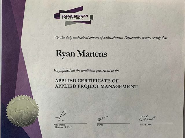 BagFather's tweet photo. Coincidentally my first certification from my apples course showed up in the mail the day after I passed the PMP. Getting all the certifications this weekend lol https://t.co/iDcTly7WnN