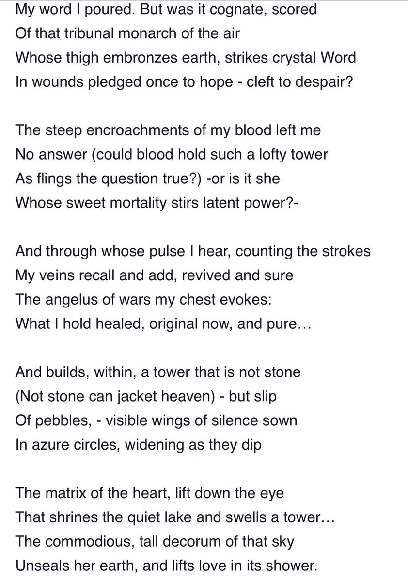 some hysterical esoterics on that most in-volved of those cochlear mages (the poets), Harold Hart Crane, jumping off from his death poem, “The Broken Tower”:::