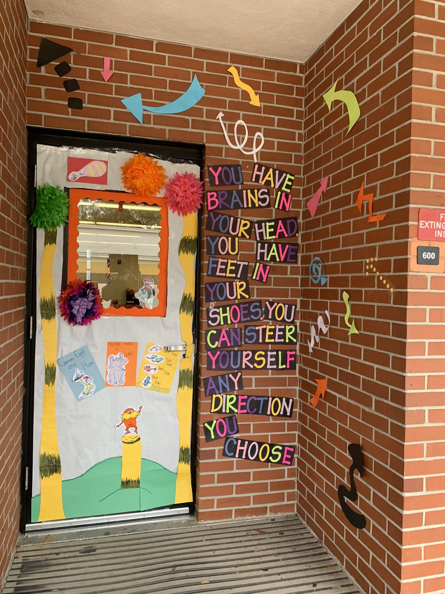 Jongash5's tweet photo. Literacy Week door decorating contest winners at CHS!! Congratulations to Ms. Ekeli, Mrs. Cooke, Mrs. Bonney, and Mrs. Tyler!! Your students did an amazing job!! 💛🖤 📚 📖 @CHSCanes #onehurricane https://t.co/gCsHOnKzMp