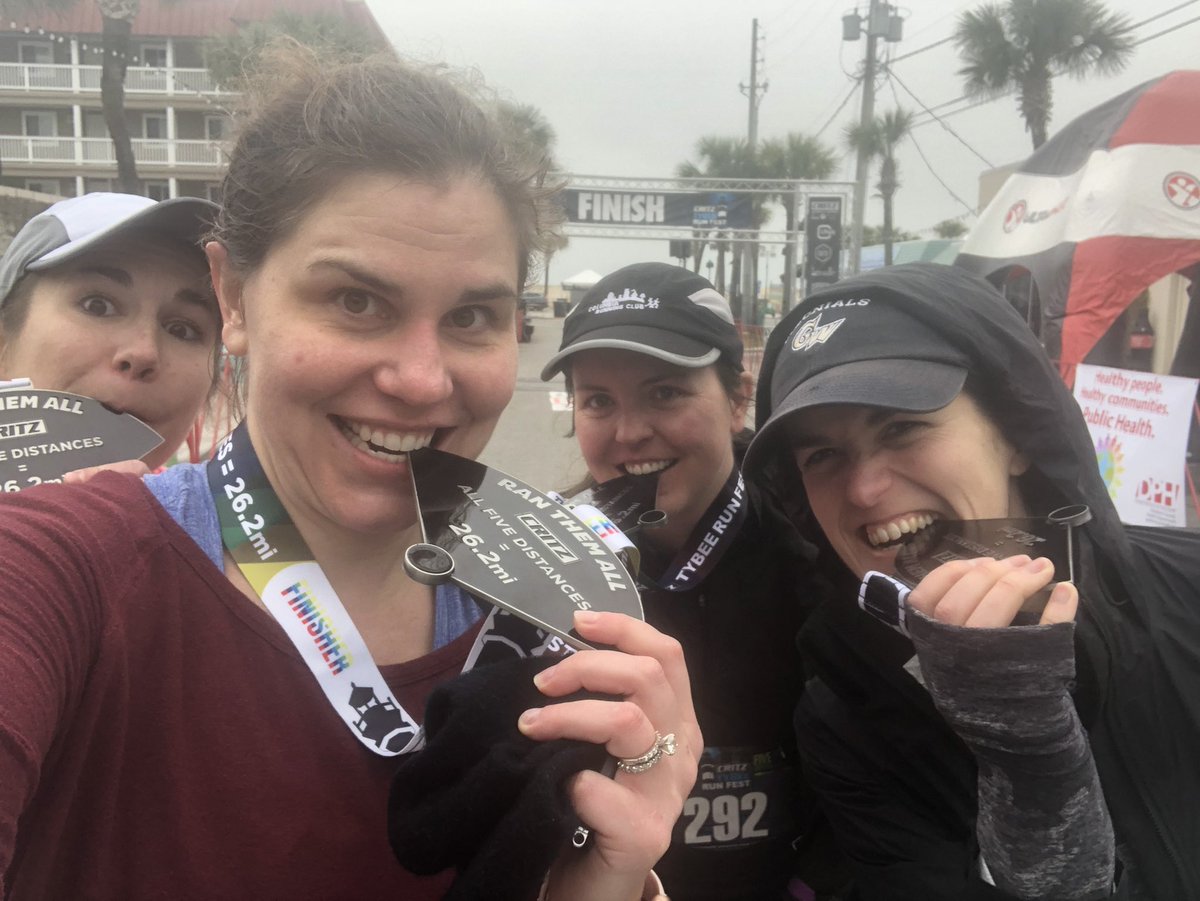 egmuth's tweet photo. We. Did. It. @FiAColumbia conquered #critzrunfest #26.2miles https://t.co/wUhWElIvKt