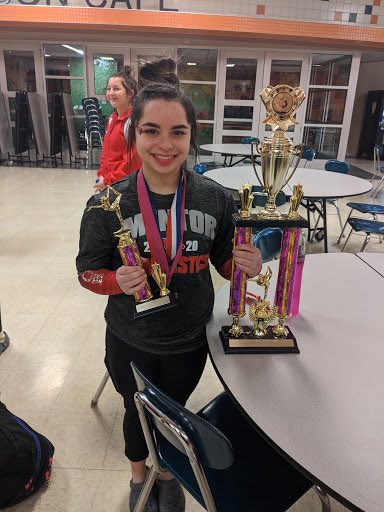 CardinalsGym's tweet photo. Your mentor cards took second in cincinnatti with Miranda winning the meet!! Congrats girls!!!! https://t.co/GBOu2wKgID