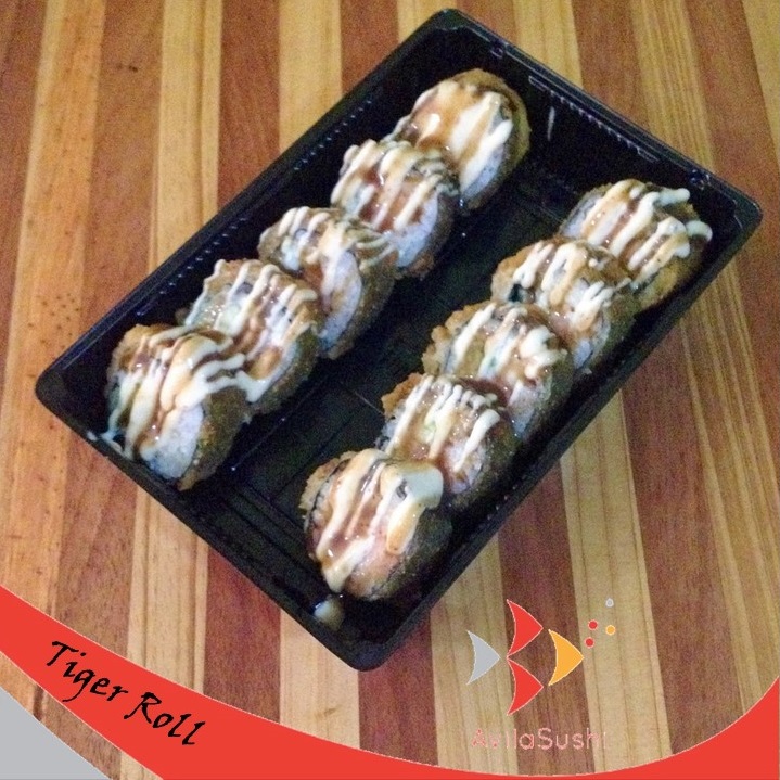 AvilaSushi's tweet photo. #TigerRoll Salmón, aguacate y queso crema, tempurizado y bañado en salsa anguila. Una delicia! 😋🍣 En AvilaSushi somos tu opción en Sushi a domicilio en Lomas del Avila y Palo Verde. Contáctanos vía Whatsapp 📲 #SushiCaracas #LomasdelAvila #TerrazasdelAvila #PaloVerde #Caracas https://t.co/pjR5aMCjoT