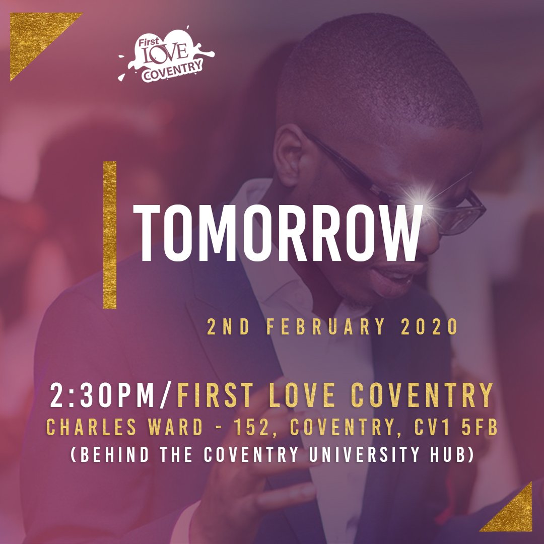 FirstloveCov's tweet photo. We are BUZZING to see you there tomorrow! 🤩🤩

Come and join us. 🎉✨
Don't forget to bring a plus one too! 🤗 https://t.co/glJIghyHfG