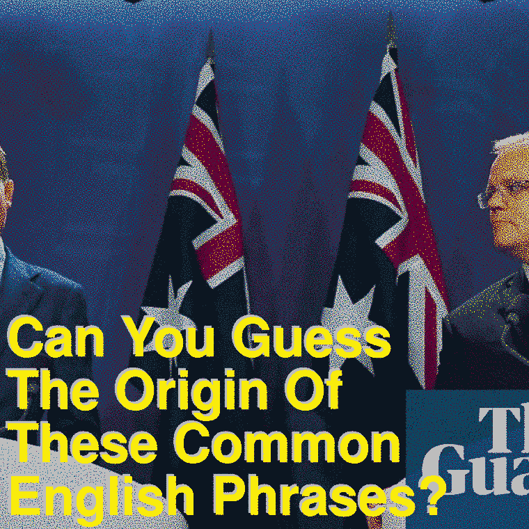 BuzzPainter's tweet photo. Can You Guess The Origin Of These Common English Phrases? https://t.co/qTSgG2lVLv https://t.co/6NL234qHou