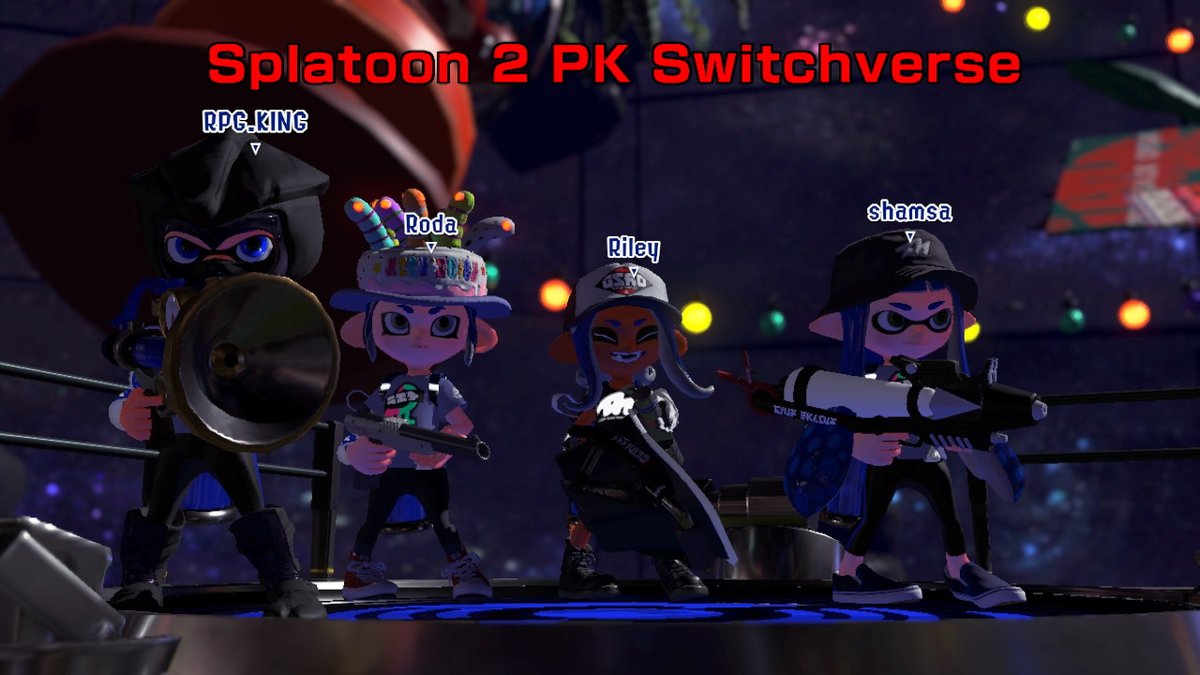 Dennis_RPGKING's tweet image. #Splatoon2 #Switchverse Spieltagebuch Update: Danke@SaschaRaab @SZCFlorian und die anderen das ihr dabei wart Siehe Bilder Yeah :)