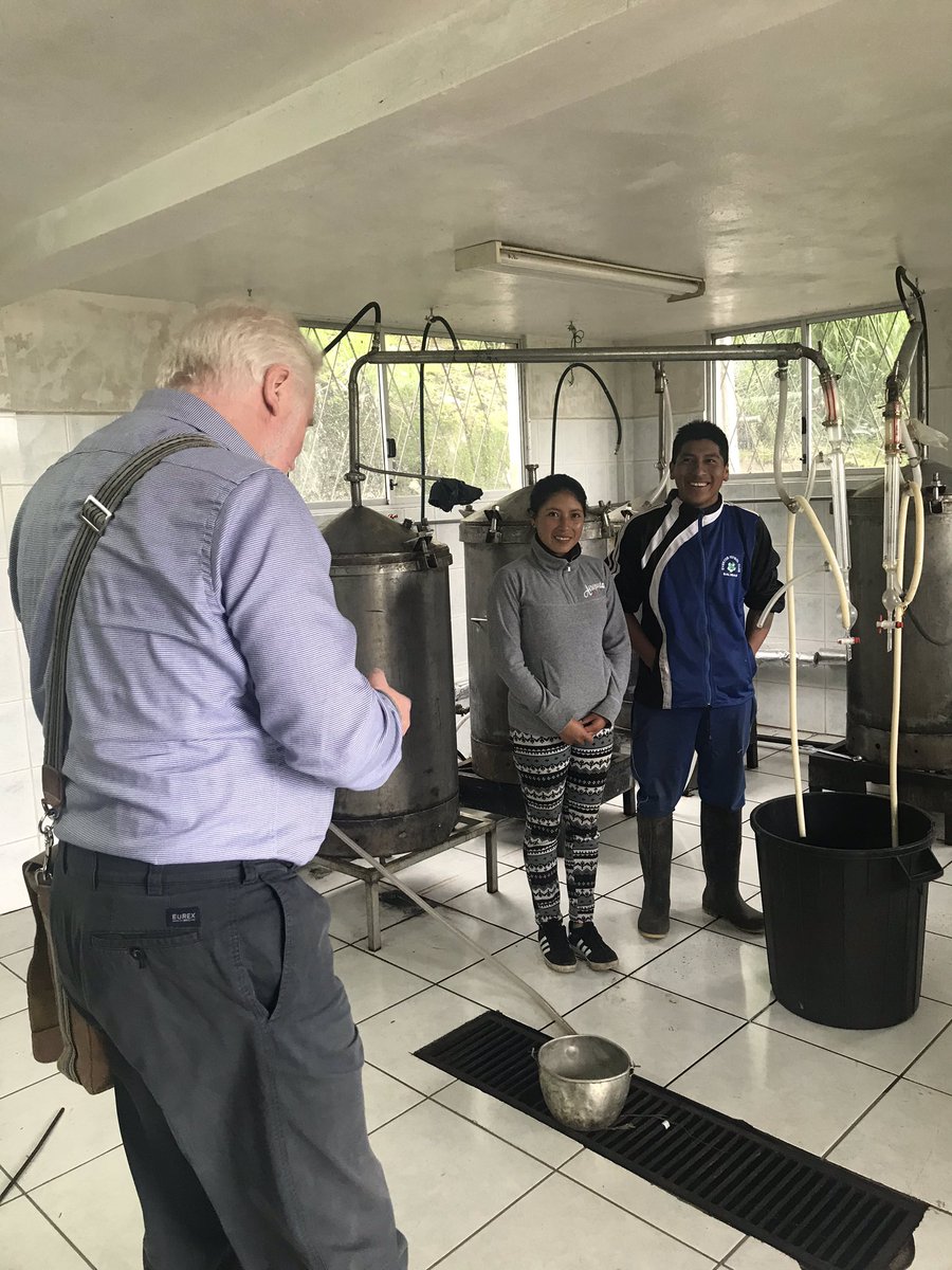 Continúa la misión comercial Alemania 🇩🇪 Ecuador. Hoy visitamos las empresas de El Salinerito, en Salinas de Guaranda en el marco del Programa Exportador Global. #IICA #ANFAB, <a href="/IICAEcuador/">IICA Ecuador</a> <a href="/ANFAB_Ec/">ANFAB</a>
