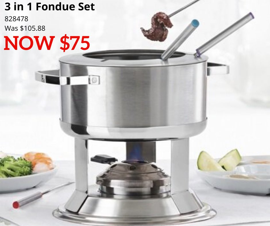 shopatstop's tweet photo. Get it just in time for Valentines Day!❤️🚨❣️ You can use this fondue set with anything and enjoy all the deliciousness! Shop online today! ✔️📍https://t.co/Ly0IiYLQmQ
#kitchener #burlington #sudbury #fondueset #stoprestaurantsupply #valentinesday #love https://t.co/CUBErNSea0