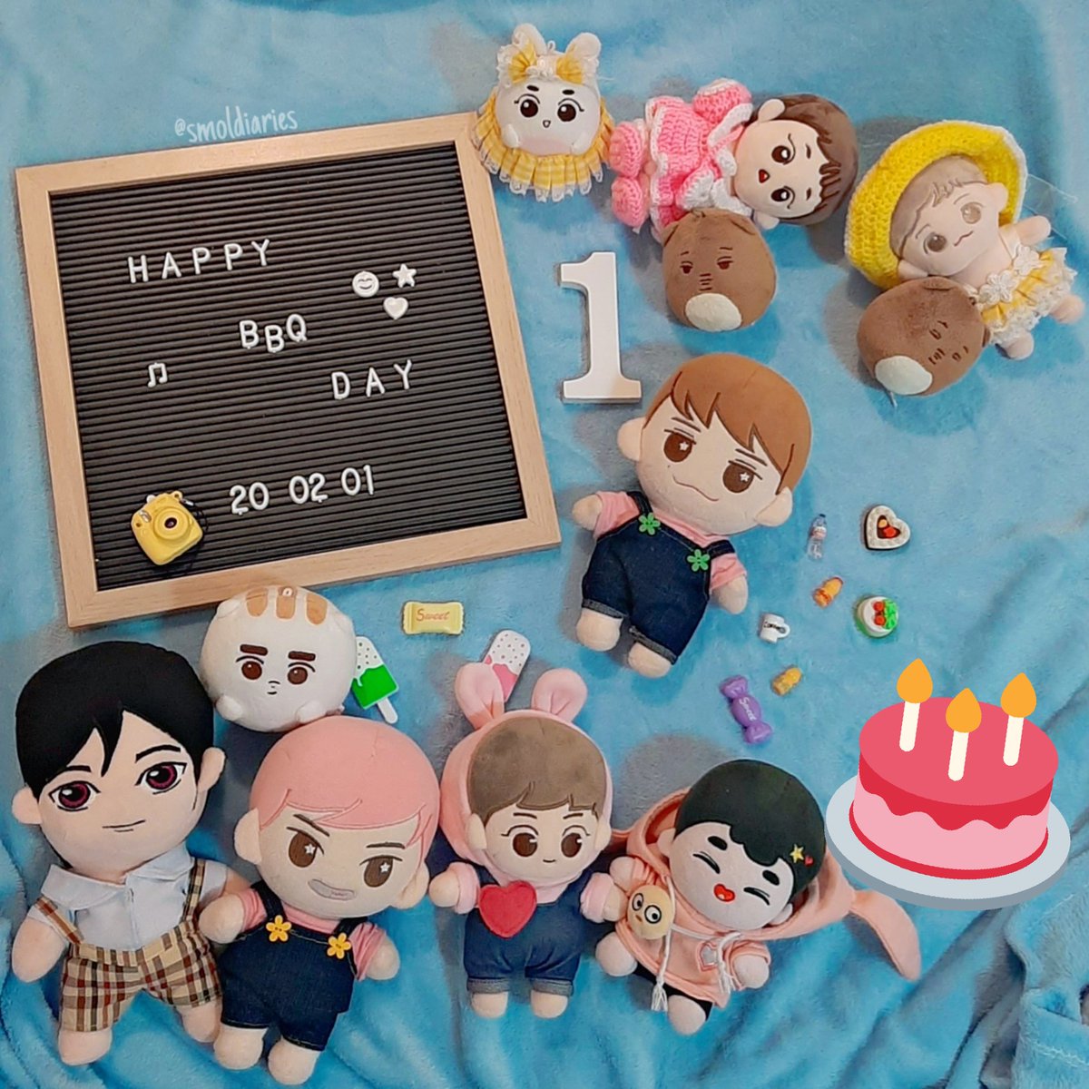 smoldiaries's tweet photo. SD60 200201
Hello~ It's BbQ & I just turned one year old!! π See πΈ
(One year being a cotton mom, and I still am enjoying every bit of it. Happy Birthday to my first baby!! Thank you for bringing joy to my life π)
#diaryupdate #smolconvos #KyuhyunDoll #sujudolls #SUPERJUNIOR https://t.co/t1ME62apon