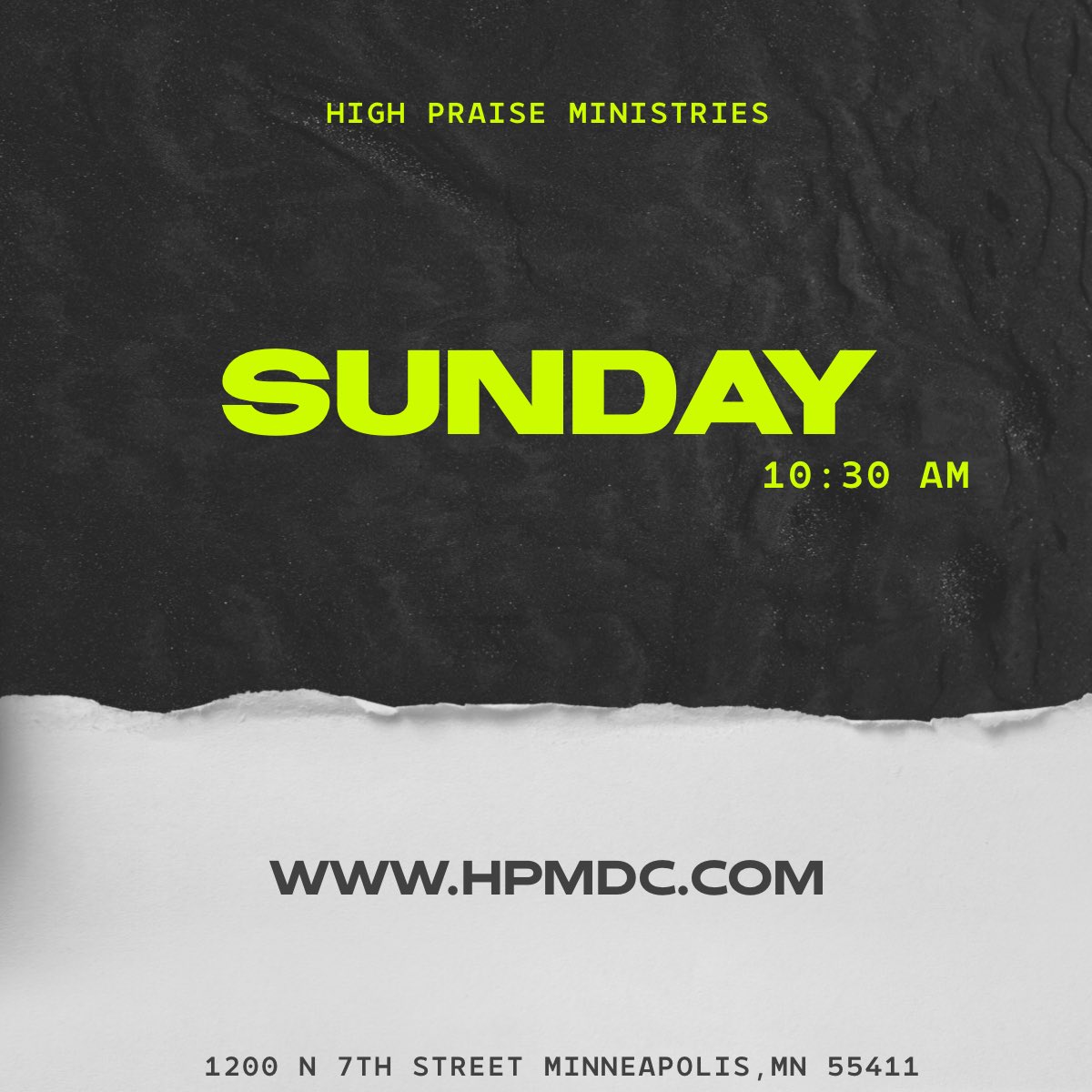 HighPraiseMinistries tweet media