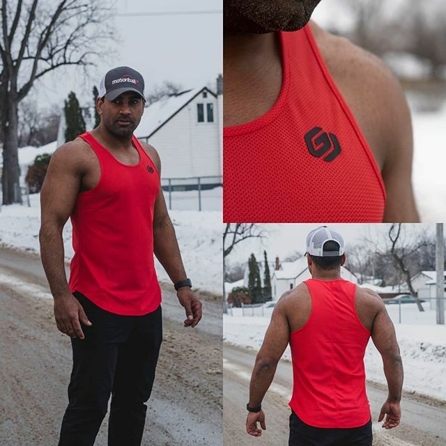 Red dry tech tank is here! Affordable, comfortable and quality, only at #GorillaJack #TheLocalGuys #LiveAjackedLife #activewear #fitness #leggings #sportswear #gymwear #gym #fashion #workout #yogawear #yogapants #yoga #fitnesswear #fitnessmotivation #athleisure #sportwear #f…