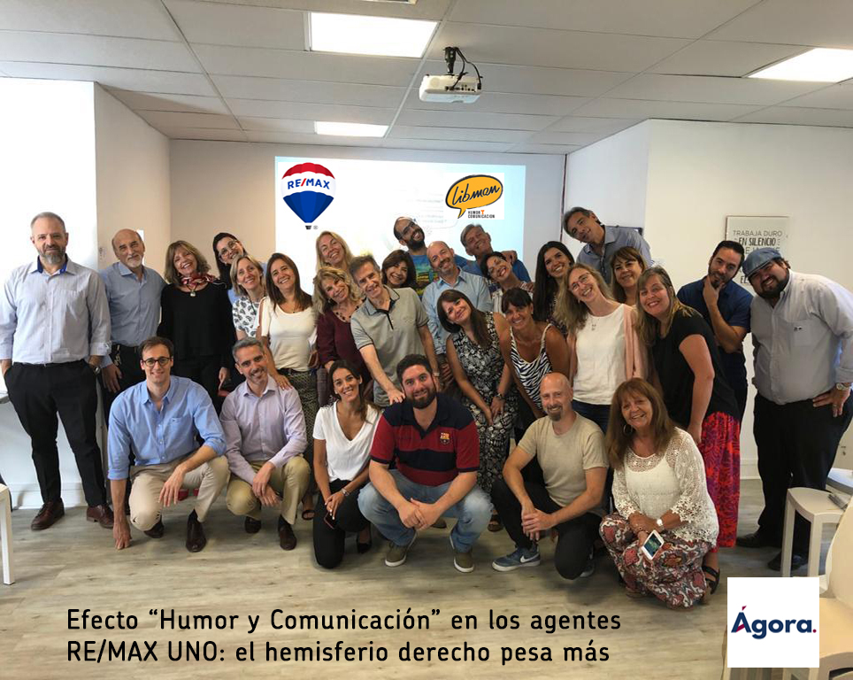 Libman2270's tweet photo. Con los agentes RE/MAX UNO: creatividad a full ! ! !  Para
mejorar el vínculo con sus prospectos y clientes empleando
el humor como herramienta. En el workshop, a puro pensamiento lateral. https://t.co/oCAc1SLsWp