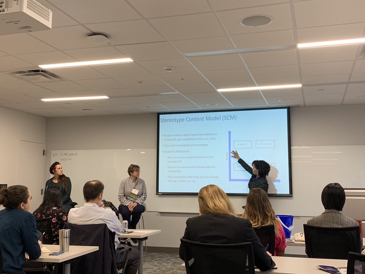 VUWomenInTech's tweet photo. Session 2 has begun! In one session, we’re learning about gender political perceptions from Aronte Bennett PhD, Rachel Connor PhD and Sue Metzger! #vuwomenintech #pushlimits https://t.co/ULzII1GOyl
