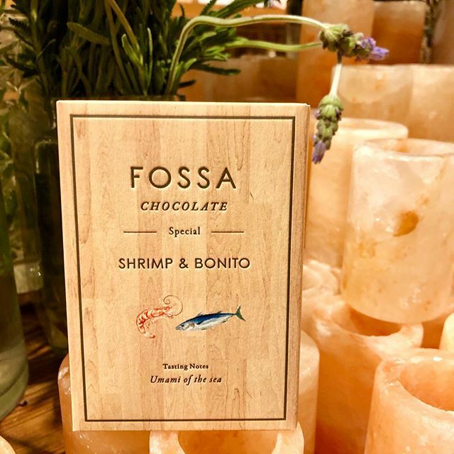 At last! Got our hands on <a href="/fossachocolate/">Fossa Chocolate</a> Shrimp and Bonito Bar <a href="/atthemeadow/">The Meadow</a> last night after our in-store demo. As a craft chocolate company that often jokes about putting seafood 🦞 in our chocolate 🍫 we were so excited to see this combination when it first launched. <a href="/josia/">Josi Abranches</a>…