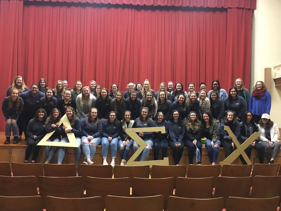 DeltaSigmaChi33's tweet photo. And just like that, we welcome 21 new baby doves into our sisterhood! Welcome home girls, you are already so loved! 😍💙🕊 https://t.co/FElgS5cPR9