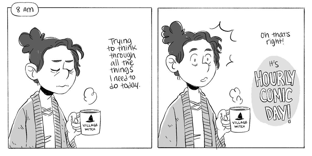 It happens every year!! #hourlycomicday 