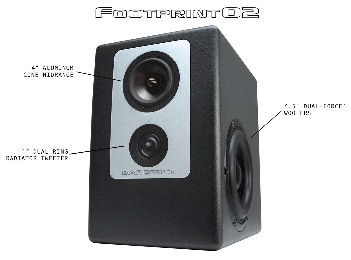 dual opposing subwoofers