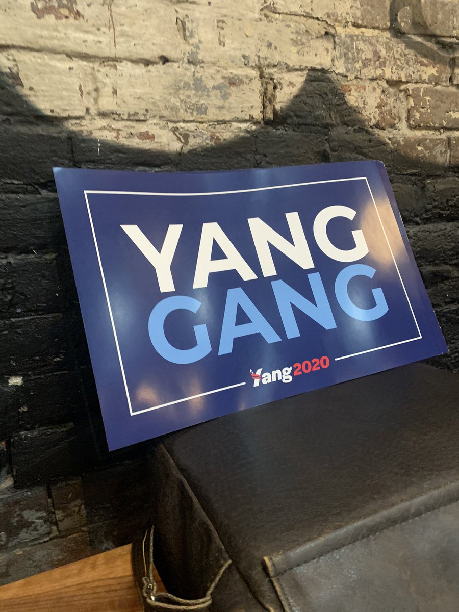 We are at La Colombe today in Fishtown collecting signatures. Stop by and sign to get <a href="/AndrewYang/">Andrew Yang🧢⬆️🇺🇸</a> on the ballot!!
You can also pick up petitions if you want to collect on your own.  Look for our sign. 🧢