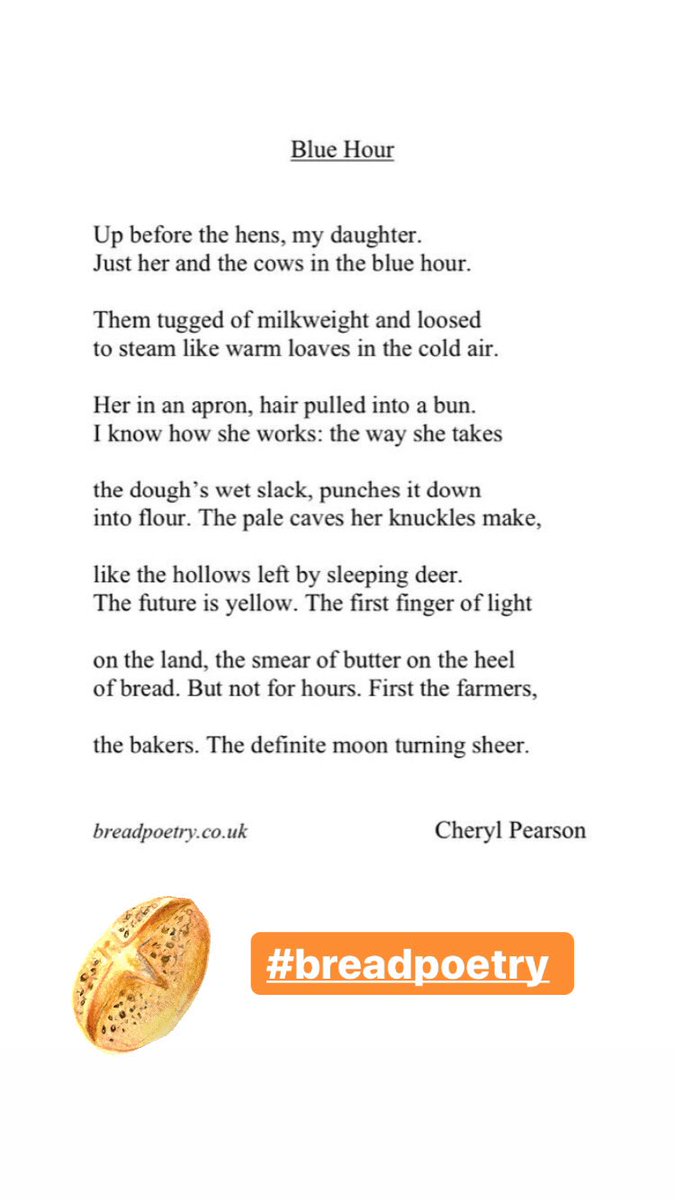 cherylpea's tweet photo. Lucky me to be part of the @lukejerram / @HobbsHouse project, which saw my poem baked into sourdough loaves today and sold across the West Country ❤️🍞

#bread #breadproject #breadpoetry #breadpoem #dailybread https://t.co/dHuidquYXw