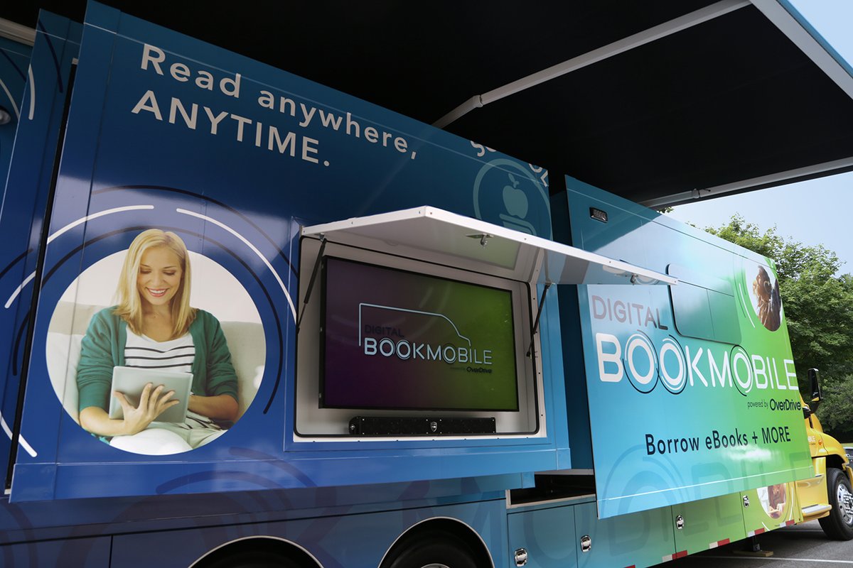 exterior image of the bookmobile
