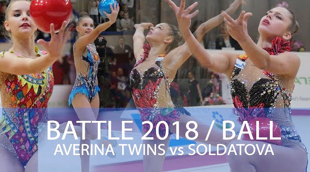 【バトルシリーズ 2】AVERINA TWINS vs SOLDATOVA

BATTLE 2017 / AVERINA TWINS vs SOLDATOVA / BALL
youtu.be/ofmV6BSCKB0
BATTLE 2018 / AVERINA TWINS vs SOLDATOVA / RIBBON
youtu.be/GPEz9MBt3-s
BATTLE 2018 / AVERINA TWINS vs SOLDATOVA / BALL
youtu.be/XKViHXn6Svk