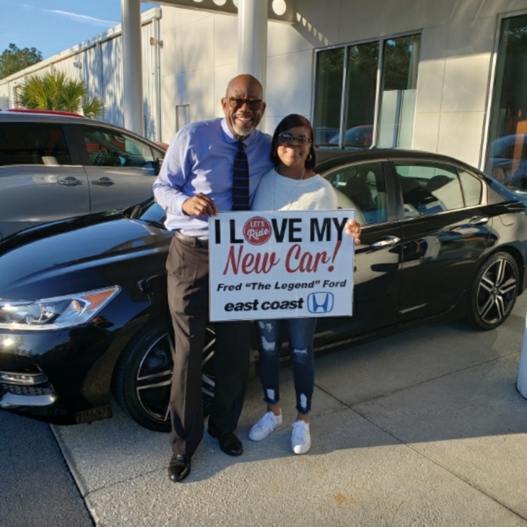 echhonda's tweet photo. Shop Now: https://t.co/i1IG06oXXW
Congratulations to Miss Jacqueline Davis who just drove off in her stunning 2017 Honda Accord Sport she just purchased with help from Fred "The Legend" Ford and East Coast Honda! Looking sharp😎 Jacqueline - thank you so much for your business! https://t.co/Un7oj3dNTB