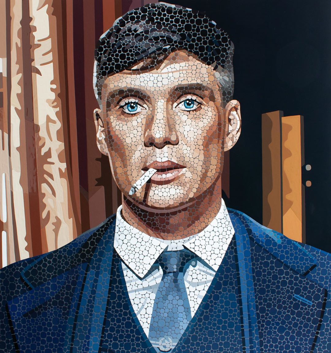 art_workspace_'s tweet photo. ✅follow more https://t.co/syOCV6cJ2i
‘WHAT A BLINDER’
https://t.co/IU4FHZ2OVT
#tommyshelby #peakyblinders #portraitpainting #dotportrait #dotartistsofinstagram #birminghamartist #peakyblindersofficial #creatingart #cillianmurphy #byorderofthepeakyblinders #paulnormansellart https://t.co/UY2kfPydan