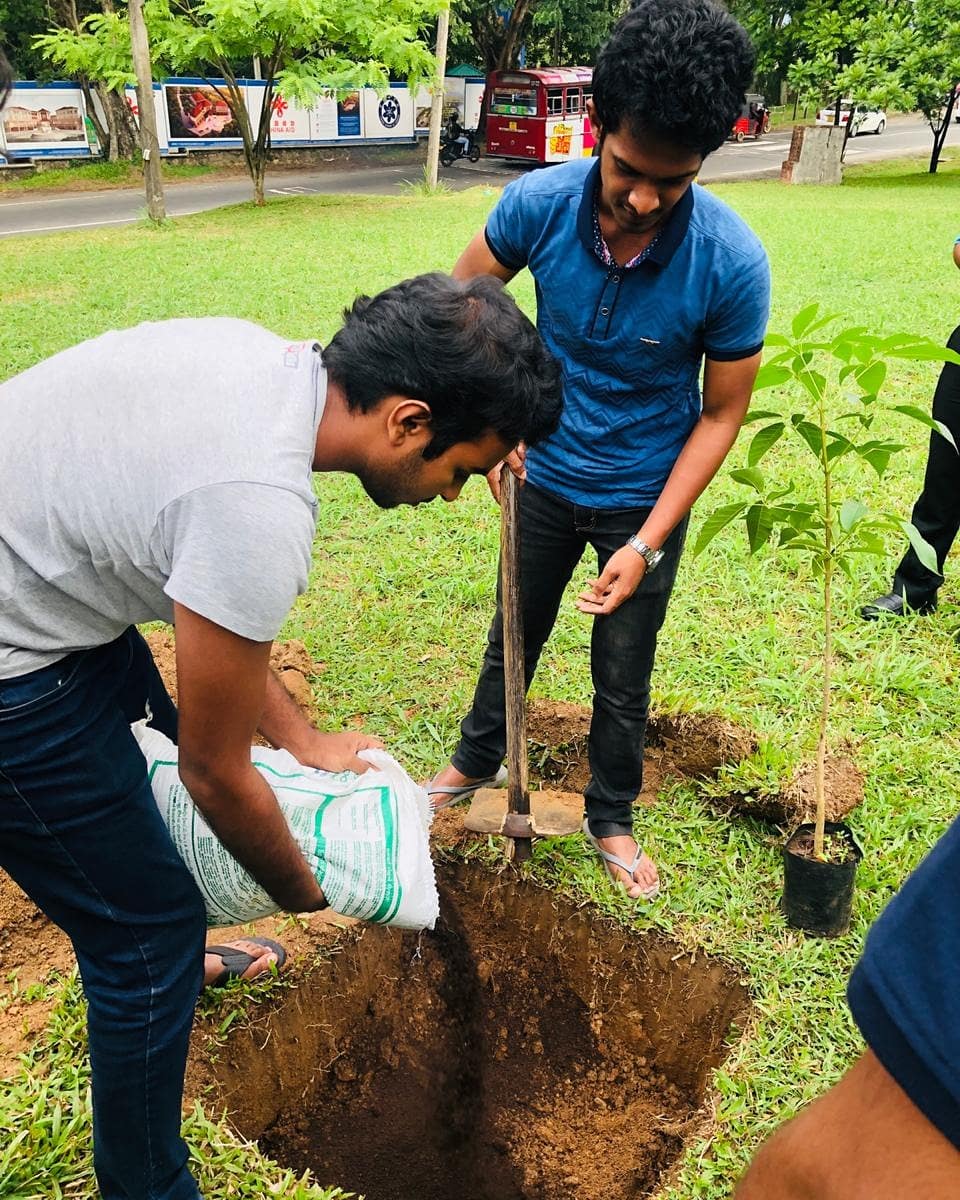 Rotaract3220's tweet photo. There are various ways to celebrate an important day. @Rotaract_3142 joined with #Rotaract3220 to plant #1000trees celebrating International Nelson #MandelaDay @Rotary #Rotaract #Rotaract3142 #SriLanka #lka #GreenEnvironment #RotaractorsInAction #WeAreRotaract https://t.co/tO50cOOeQN