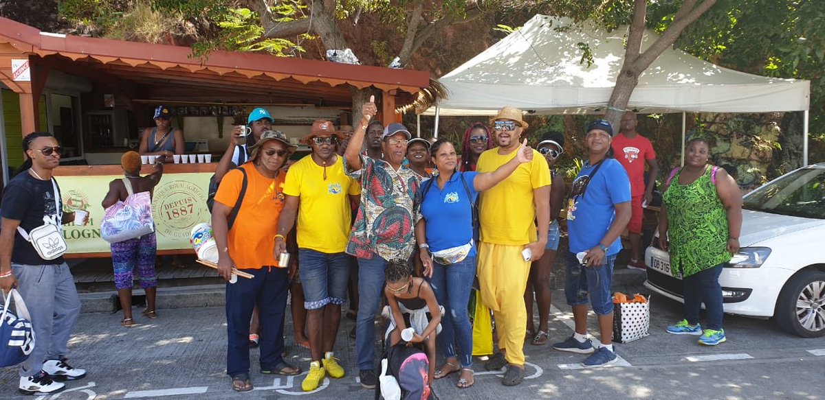 J’ai accueilli ce matin le groupe #DoubleFace pour un déboulé dans les rue de #TerreDeBas ... <a href="/Iguanalocations/">Iguana Locations</a> <a href="/ilesGuadeloupe/">Îles de Guadeloupe</a>