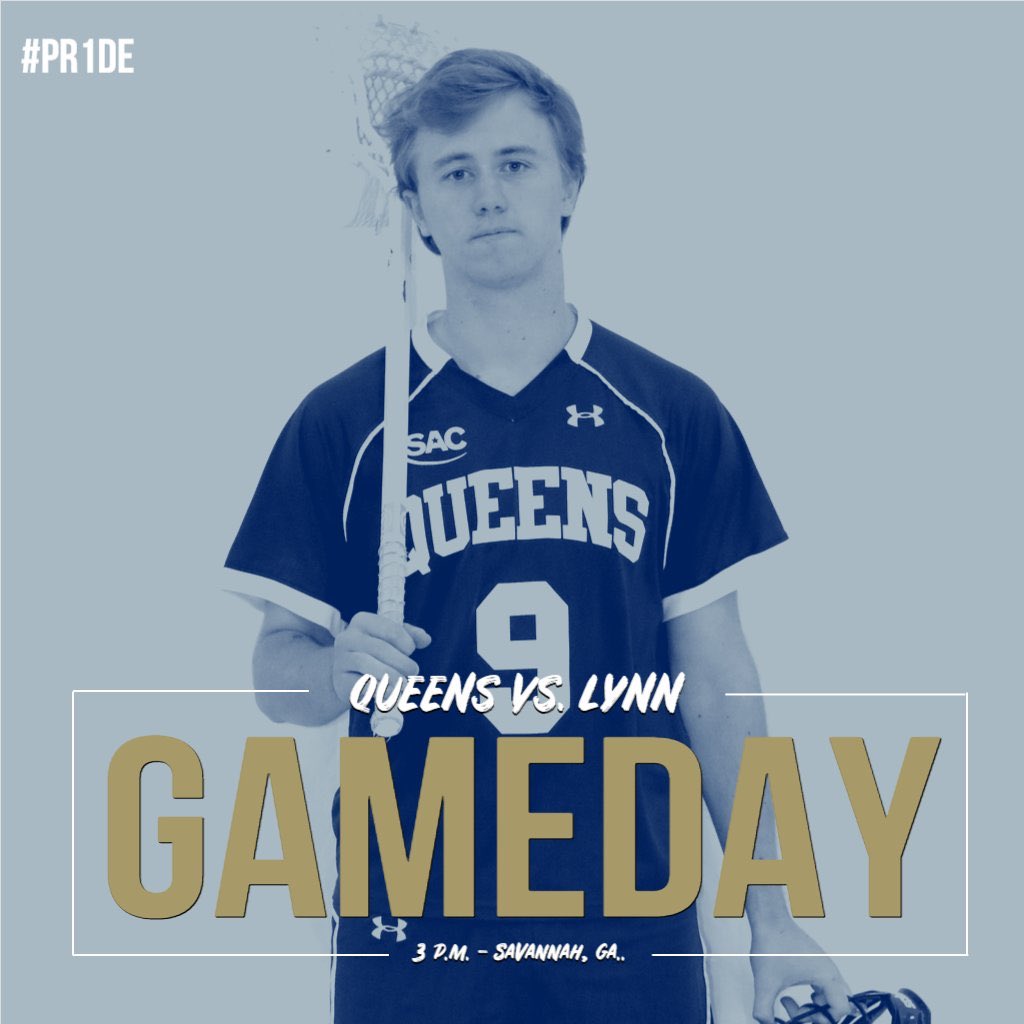 QueensMLAX's tweet photo. 🚨 SEASON OPENER! 

🆚 #16 Lynn University
🏟 Neutral Site - Daffin Park, GA
🕰 3:00 PM
🎟 Admission FREE
📺 No Stream for Today’s Game 

#BeTheBest #GoRoyals #WhyNotUs https://t.co/VqM9wb4XsE