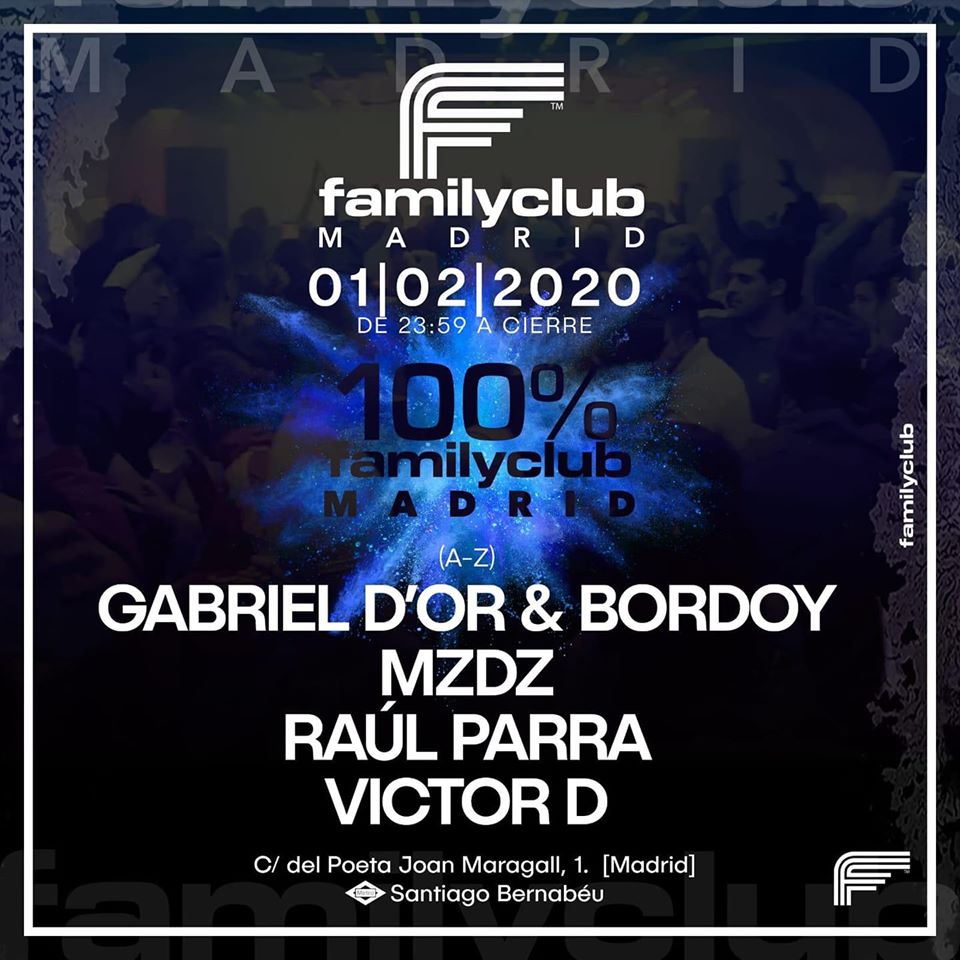 Tonight⚡️Family Club - Madrid