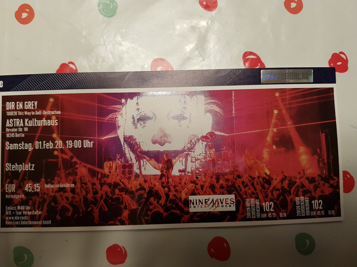 Sir_Kinta's tweet photo. I'm on the way to see Dir En Grey! https://t.co/saEKcB749m