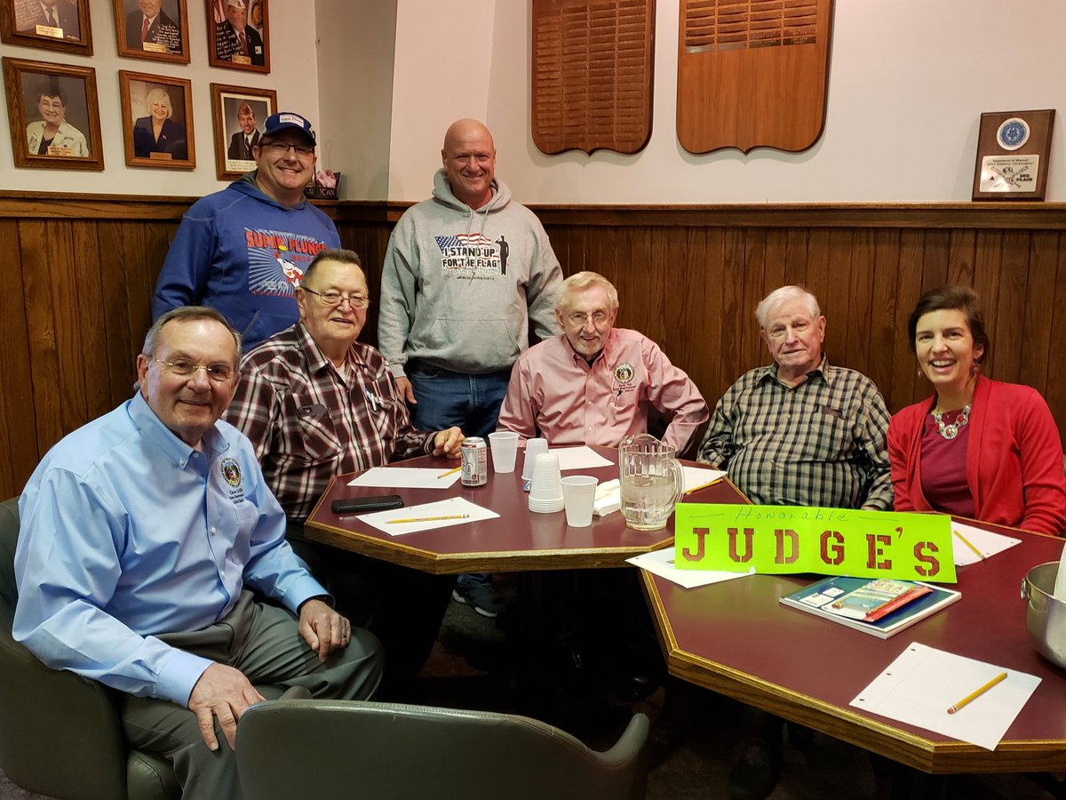 CarrieTergin's tweet photo. The Judges! Navy Club Ship 5 Chili Cookoff 11-1 at American Legion Post 5! #MayorJudge https://t.co/58izInoLCH