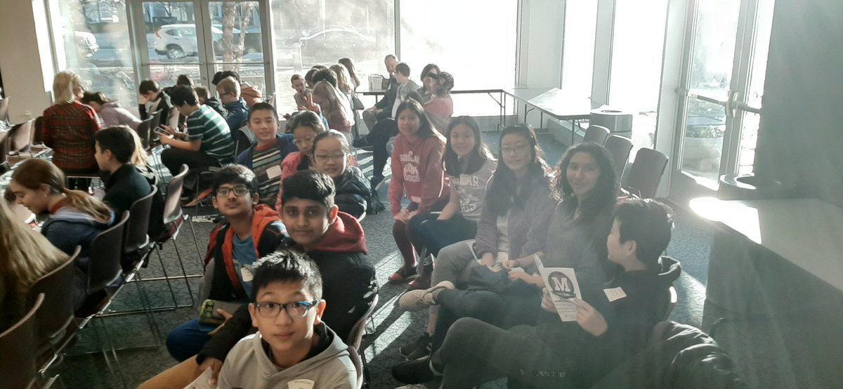 AUzzell's tweet photo. It's regional Mathcounts day! I know once we are done some of these competitors will be helping at the debate tournament! @PhelpsCenter @CentralBulldog #Springfieldscholars https://t.co/bAjG2DXs7j