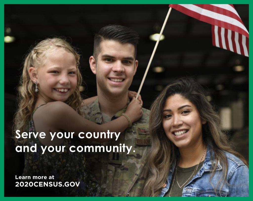 Partnership outreach materials image. Military.