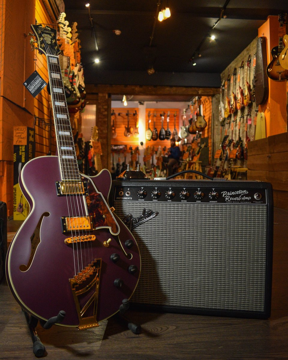 Purple Rain...
Check out this amazing d' Angelico Deluxe SS in matte Plum. 
.
.
#wunjoguitars #wunjo #wunjoelectrics #wunjoacoustics #vintageguitar #denmarkstreet #denmarkstreetlondon  #londonguitars #londonvintageguitars #dangelico  #deluxess #d'angelico #d'angelicoguitars