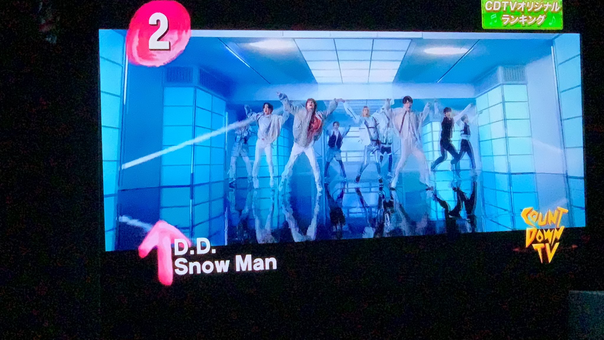 D D は2位 Top3にsnow Manがランクインしてる世界 Snow Man D D Crazy F R E S H Beat Snow World Snowman Cdtv