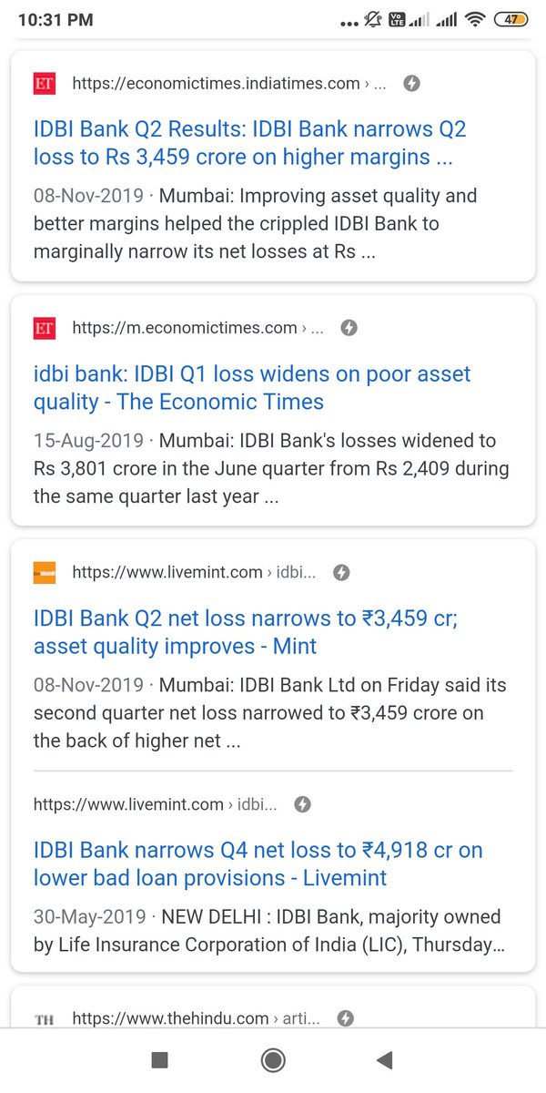 LIC profit money invested in IDBI 

IDBI NPA is too high with bad quality assets 

Kill 2 institute with 1 stone...

सोने का अण्डा देने वाली मुर्गी - खत्म

#EconomicFailure
#Budget2020