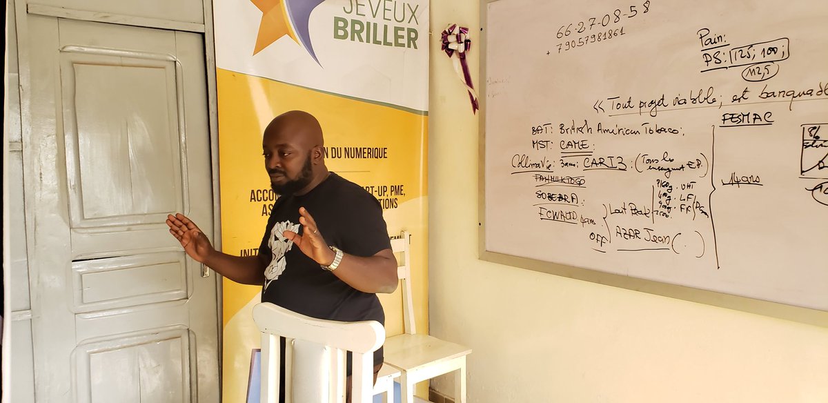 solidaritejvb's tweet photo. " Sachez une chose : gérer c’est prévoir."
Hermann BANKOLE
Meetup 6 - Projet Solidarité
 
#solidaritejvb #jeveuxbriller #wasexo https://t.co/Fyms6TKQ9C