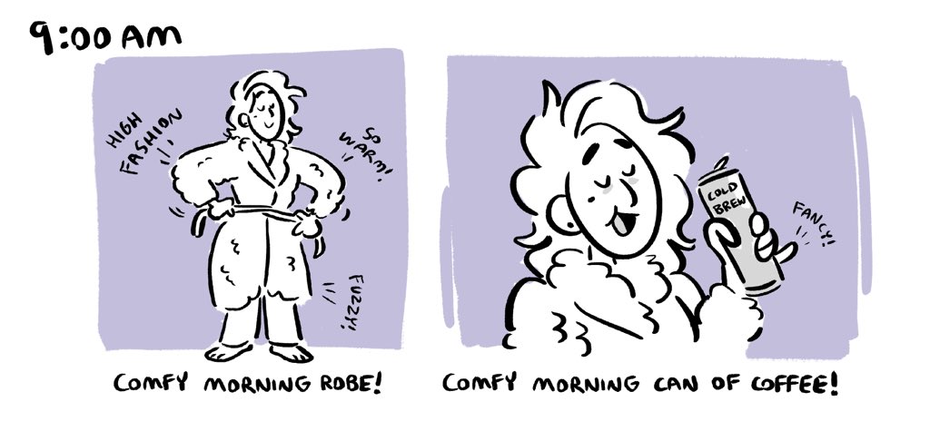 Mornin'! #hourlycomicsday 