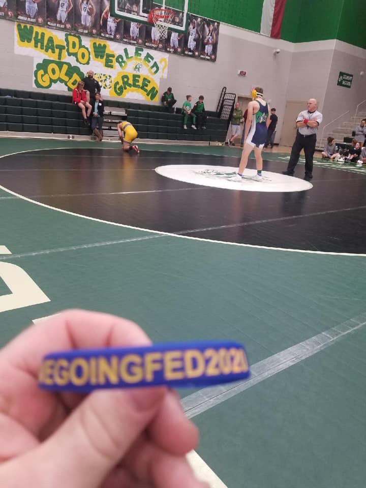 bea_rojas33's tweet photo. My Baby Boy Made The Wrestling Hall Of Fame at MHS!! His Legacy Will Live On Forever 💙
#WEGOINGFED #ALWAYSINOURHEARTS https://t.co/Zj9jQ2NFEf