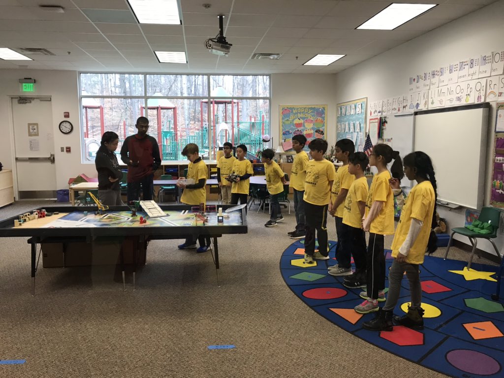 PennywellSTEM's tweet photo. Robosharks are competing in the FLL State Championship today! @ShakeragElem #FLL @firstlegoleague https://t.co/e1BJCYCtsB